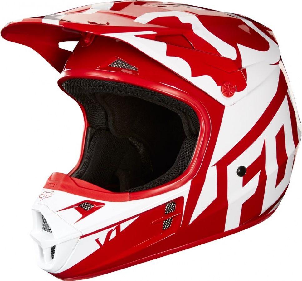 Шлем Fox V1 Race Helmet Red