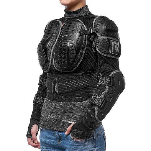 Защита женская (черепаха) MOTEQ ELASTIKA Black