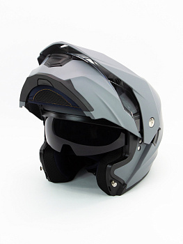 Шлем модуляр SHOCK M2 GREY