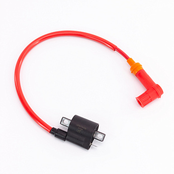 Катушка зажигания универсальная с колпачком Красная