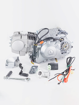 Двигатель JMC YX 125сс 153FMI электростартер (цил.алюминий)